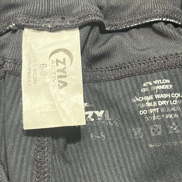 Zyia Active Trail Jogger Pant Black Drawstring Moisture Wicking - Picture 12 of 12